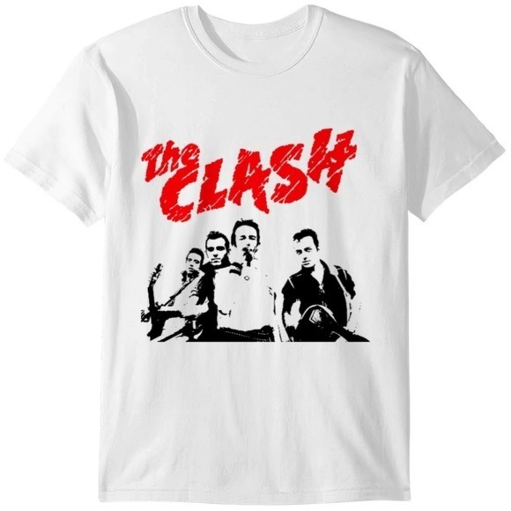 The Clash T Shirt Retro Music Band Shirt 3